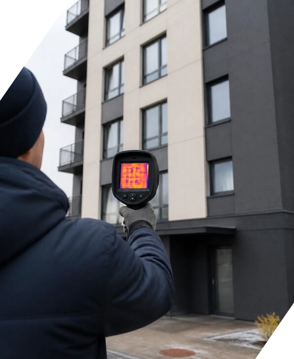 Тепловизионное обследование зданий в Заволжье от 5092 р. | ЭкспертизаРоссия
